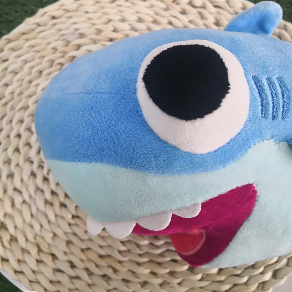 Светильник «Акула» для детей, пение акулы, плюшевая мягкая музыкальная звуковая кукла, мягкие плюшевые игрушки, пение английской песни для мальчиков и девочек