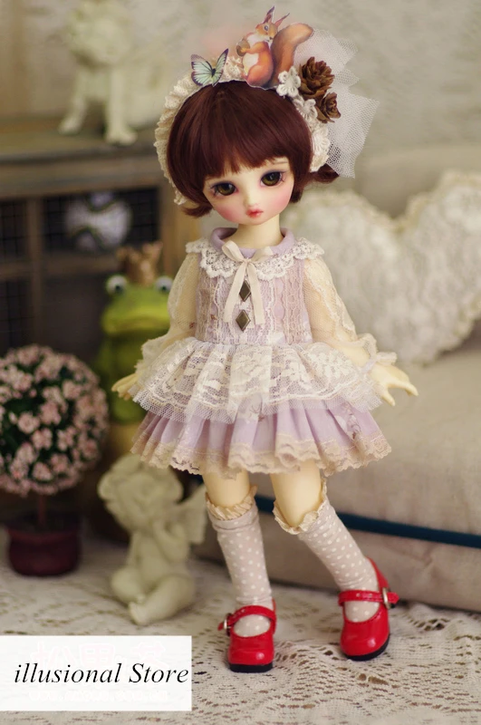 1/6 BJD SD кукольная одежда милое платье для 1/6 yosd Девочка Кукла Одежда