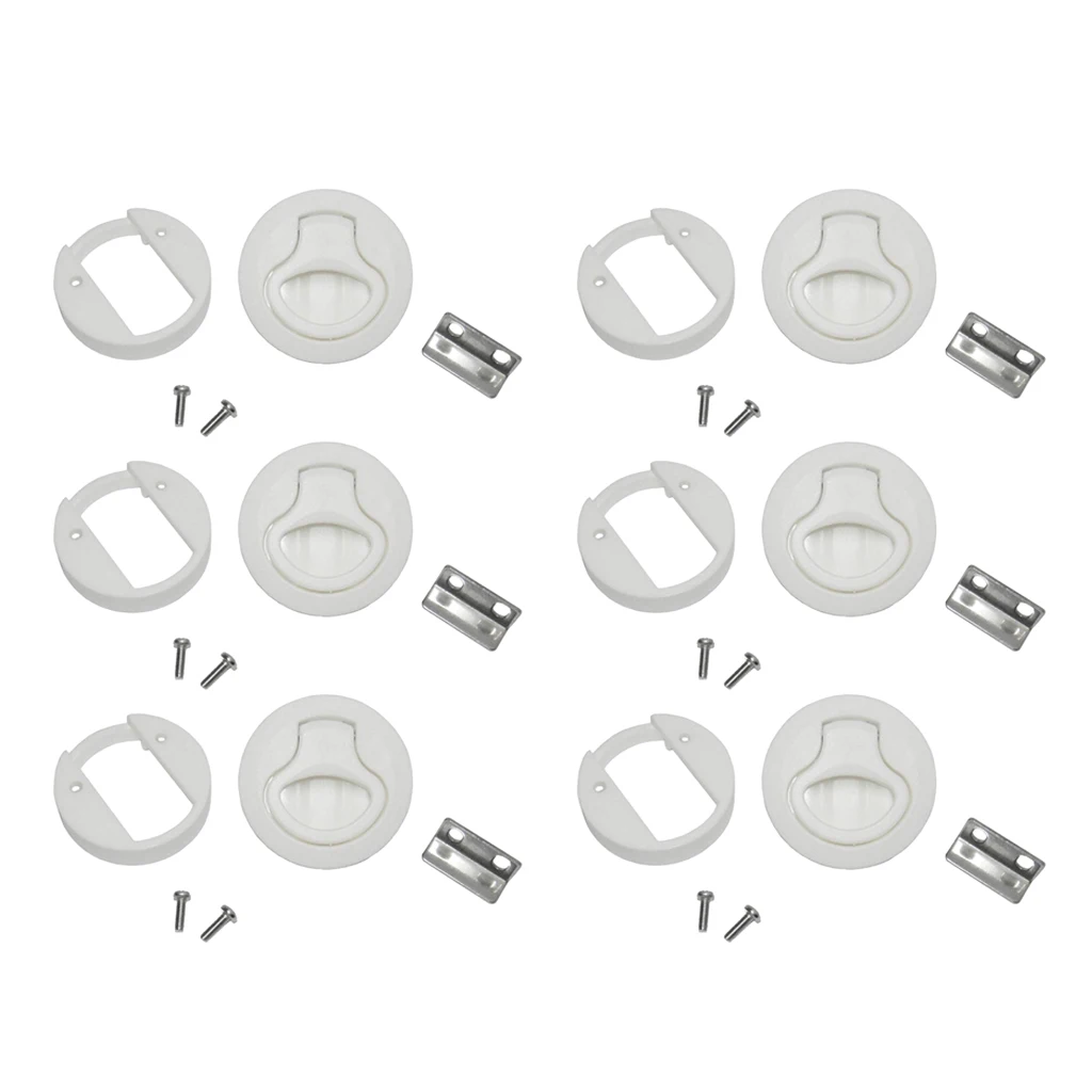 6 шт. 2 'круглая блокировочная Встраиваемая защелка для люка - Цена: 1662.7