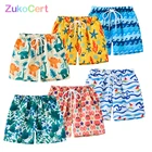 2021 Дети Мальчики Плавание шорты Мужские Шорты для купания листьев шорты штаны с принтом для отдыха Стиль эластичные шорты Пляжные Шорты плавки-трусы для мальчиков, для отдыха