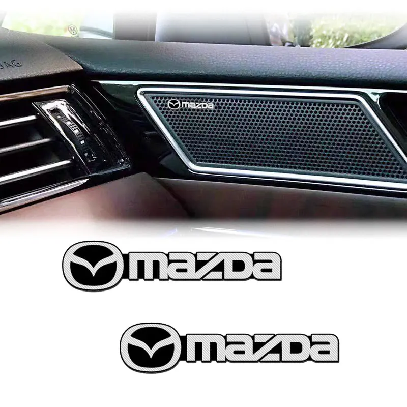 

Car 3D Speaker Audio Stereo Badge Emblem Decal Styling Stickers for Mazda 3 Angksela Bk CX 5 4 7 30 Atez 6 Gh Gg Gi Et Car Goods