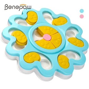 Benepaw развивающая игрушка для еды, Экологически чистая интерактивная игрушка для домашних животных, дрессировка, долговечная игра, медленная кормушка для собак с противоскользящим дном