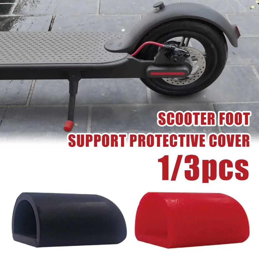 

1/3 шт. защиты силиконовых кейсов для Ninebot Es2 Es4 Просо Xiaomi M365 Pro Штатив поддержки стопы рукав противоскольжения скутер доступа