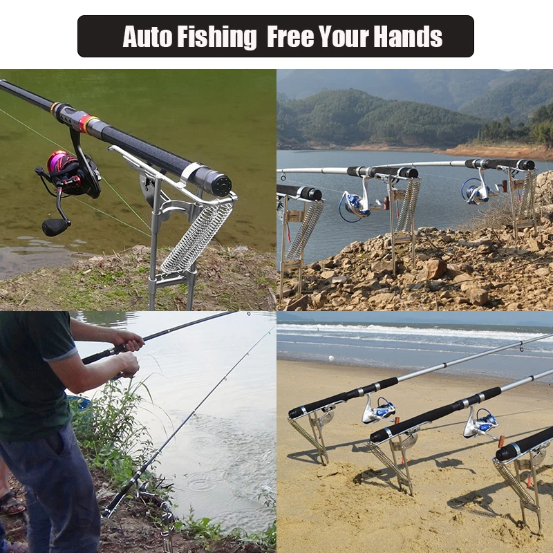 LINNHUE держатели для удочек из нержавеющей стали автоматический складной