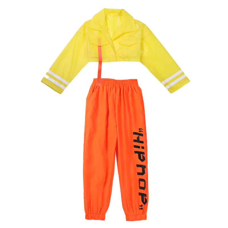 Новые детские танцевальные костюмы в стиле хип-хоп красивый костюм для занятий