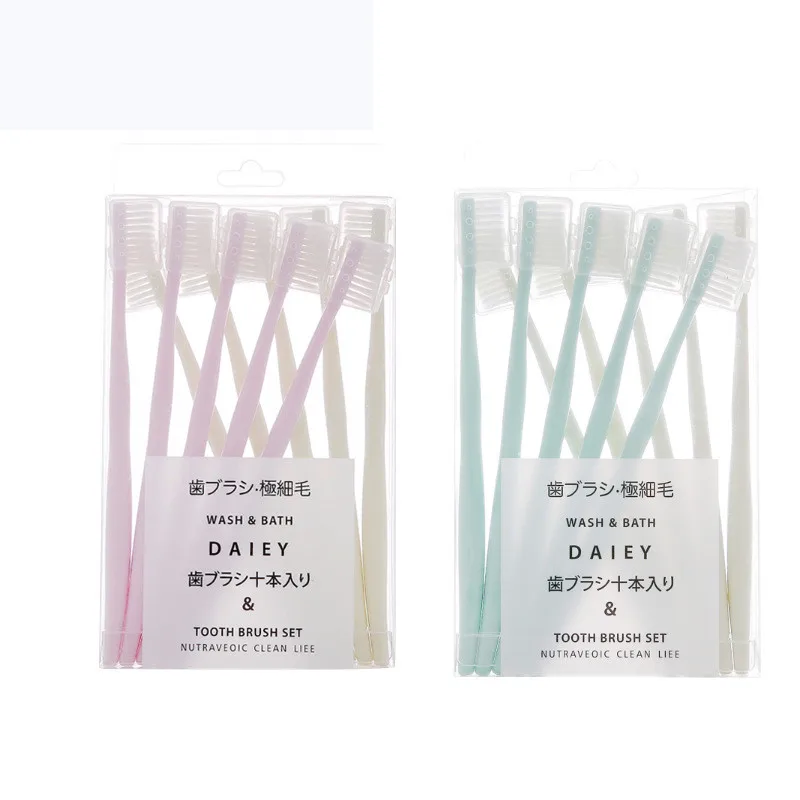 10 pics toothbrushes KONCO Автоматический Дозатор для зубной пасты с держателем для зубных щеток, набор аксессуаров для ванной комнаты, стойка для хранения зубной щетки - Цвет: 10 pics toothbrushes