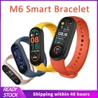 M6 Смарт-часы Смарт-браслет для мужчин женщин сердечного ритма монитор кровяного давления фитнес-трекер Смарт-часы Smartband часы для IOS