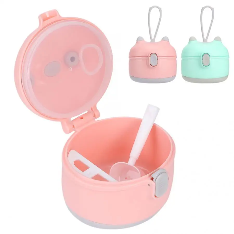 2 слоя мультфильм Портативный Детские Еда ящик для хранения эфирных молоко и