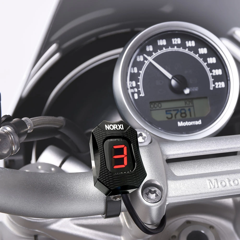 Фото Индикатор шестерни мотоцикла для Honda Hornet CB400 CB600F CB650F CB500X VFR800 SHADOW 750 Ecu Plug Mount Speed Display 1-6 Leve №3