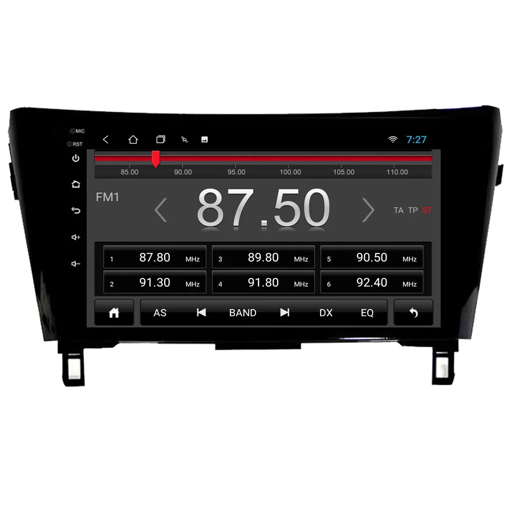 Автомагнитола для Nissan Qashqai X trail 2014 2015 2016 2017 Android 9 1 четырехъядерный процессор
