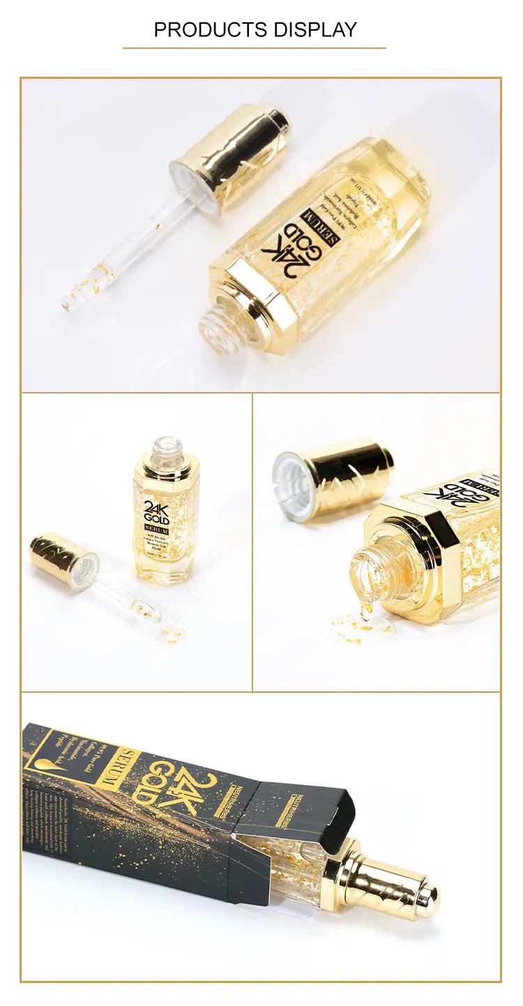 Сыворотка для лица Neutriherbs 24 K Gold сыворотка с гиалуроновой кислотой эссенция для ухода увлажняющая и осветляющая кожу