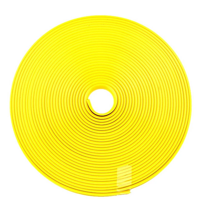yellow Декоративная резиновая декоративная лента для защиты автомобильных колес, декоративная лента для защиты шин - Цвет: yellow