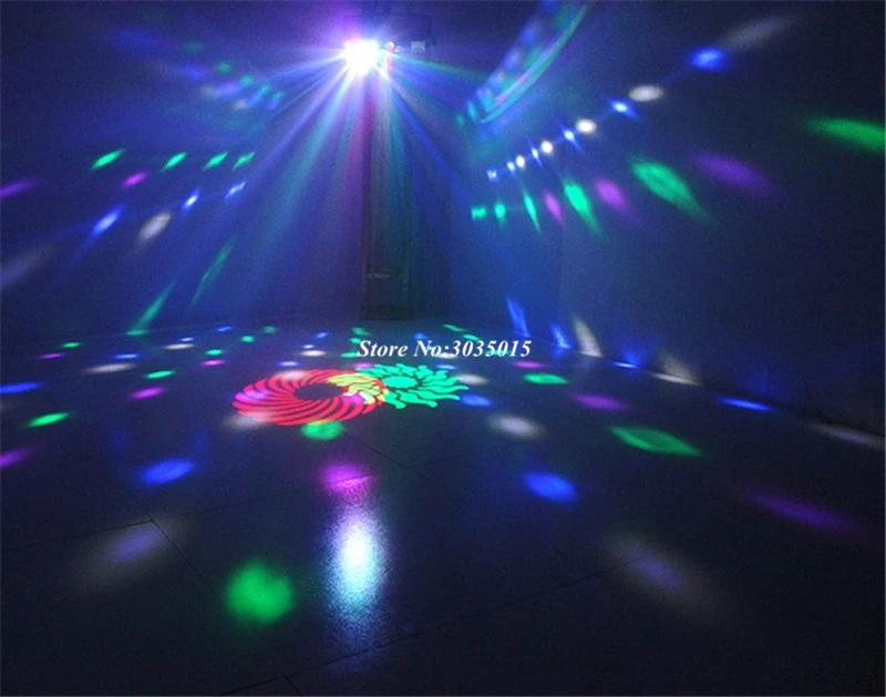 2 шт./лот хороший дизайн светодиодный лазерный стробоскоп 4 в 1 DMX512 эффект света