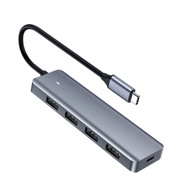 

USB-концентратор с 4 портами USB Type-C на USB 3,0, разветвитель-адаптер для MacBook Pro, IPad Pro, Galaxy Note 10, S10, USB-концентратор