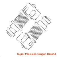 bigtreetech dragon all metal hotend v2 0 extrusion head for titan ddb i3 mk3 v6 bowden direct extruder 1 75mm 3d printer parts