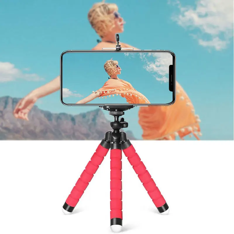 Мини-штатив для телефона губчатый Трипод-Осьминог мобильного смартфона