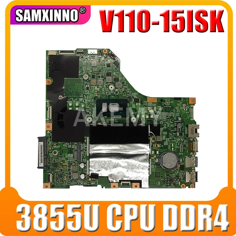 SAMXINNO 5B20L78308 для Lenovo V110 15ISK материнская плата ноутбука LV115SK MB 15277 1 448.08B01.0011 SR2EV 3855U CPU