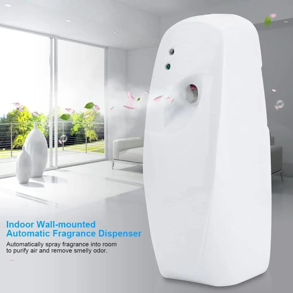 

Automatic Dispenser Aerosol Box Spray Air Fresheners Dispenser Home Air Regular Sprayer Machine Fragrance H G8y3