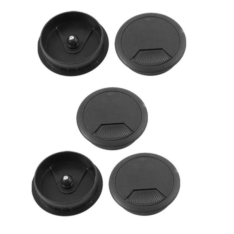 Офисный ПК настольный органайзер для кабеля втулка отверстие пластиковая крышка