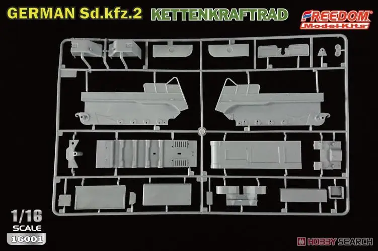 FREEDOM 16001 1/16 масштаб WW.II немецкий Sd.kfz.2 Ketten Kraftrad модельный комплект | Игрушки и хобби