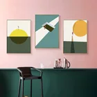 Абстрактная Картина на холсте с изображением фруктов и девушек, плакаты и печать, минималистичные Мультяшные настенные картины для гостиной, спальни, коридора, студии