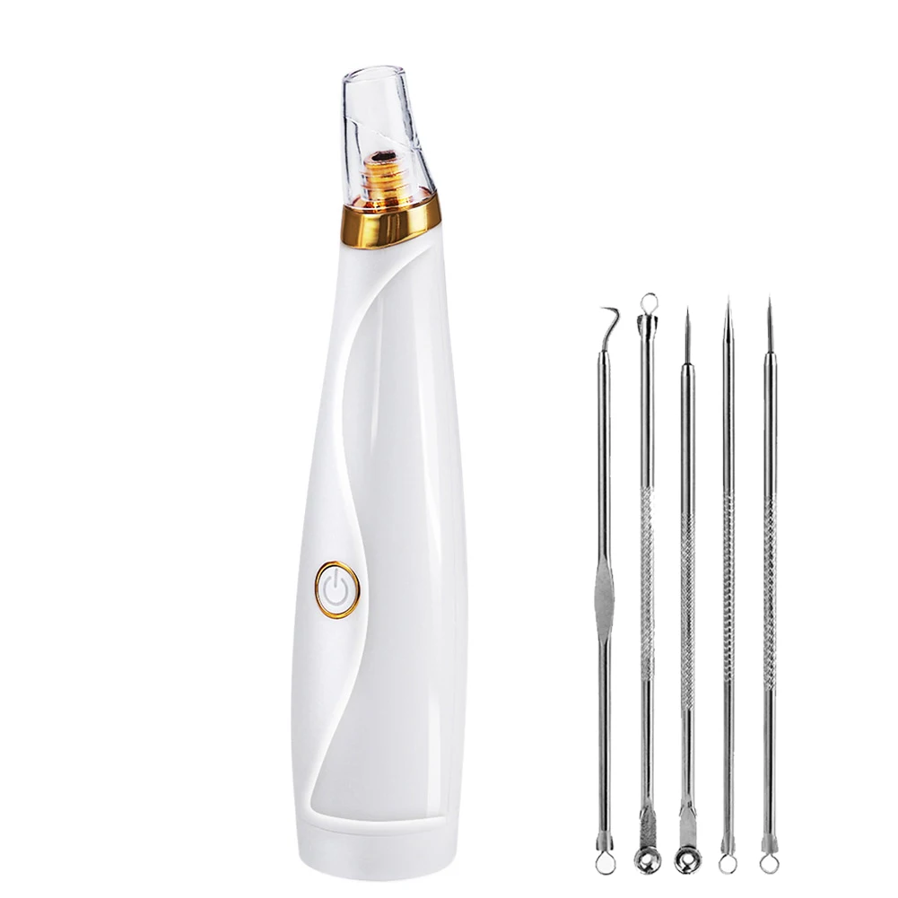

Facial Blackhead Remover Black Dot Remover Needle Face Pore Vacuum Skin Care Acne Pore Cleaner Pimple Removal Cleaner Machine