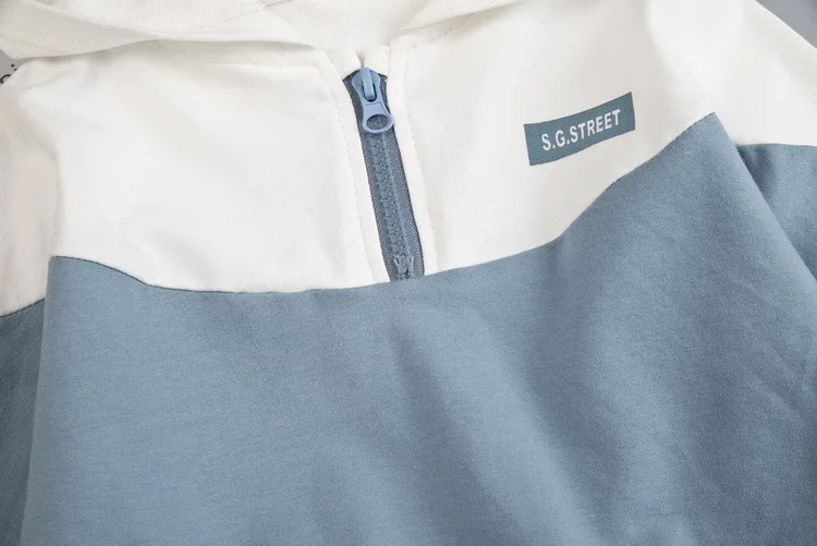 Детская Спортивная толстовка с капюшоном для мальчиков и девочек весна-осень 2020