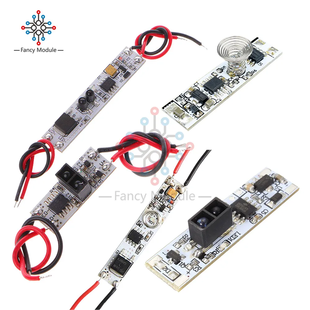 Модуль датчика светодиодного переключателя diymore емкостный сенсорный модуль