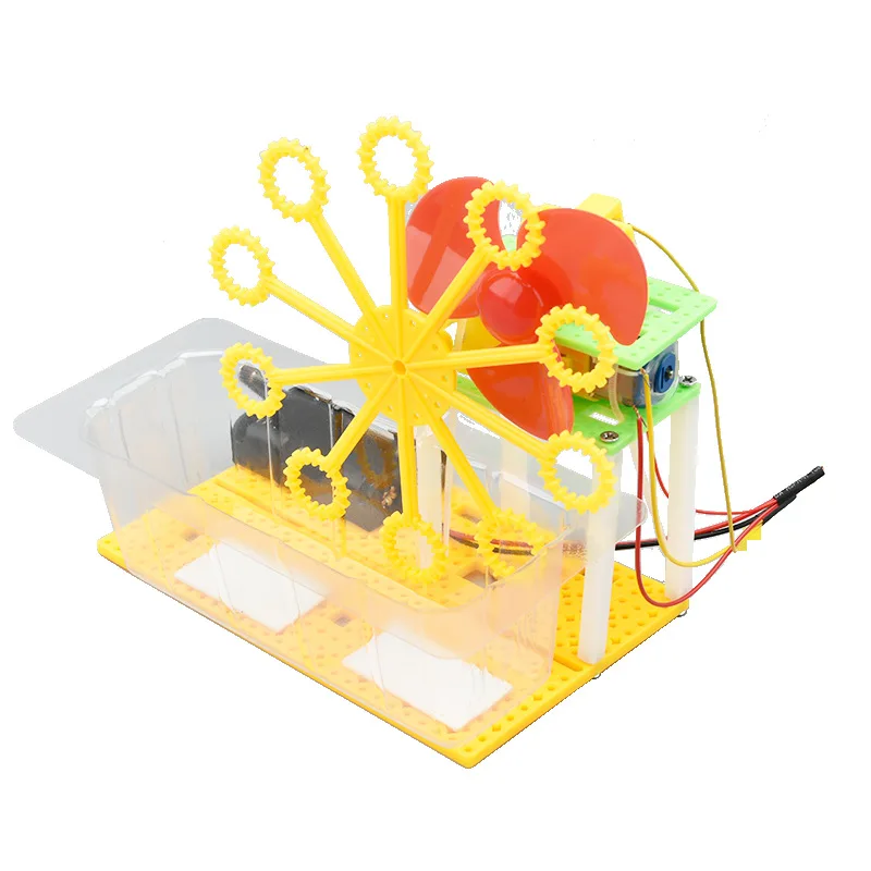 Science Kits DIY электрическая пузырьковая машина стволовые игрушки детский учебный