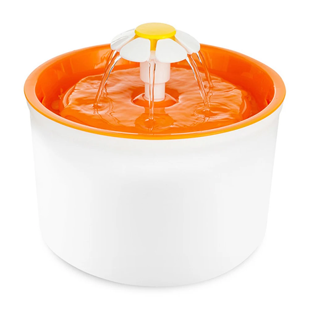 

Flower Pet Automatic Cat Water Electric Silicone + PP resin electronic components 19x16x11.5cm 12V