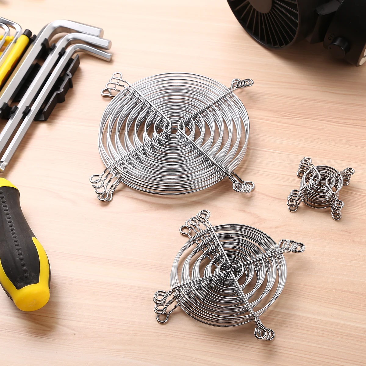 5 шт. защитная решетка для вентилятора металлическая проволока защита пальцев