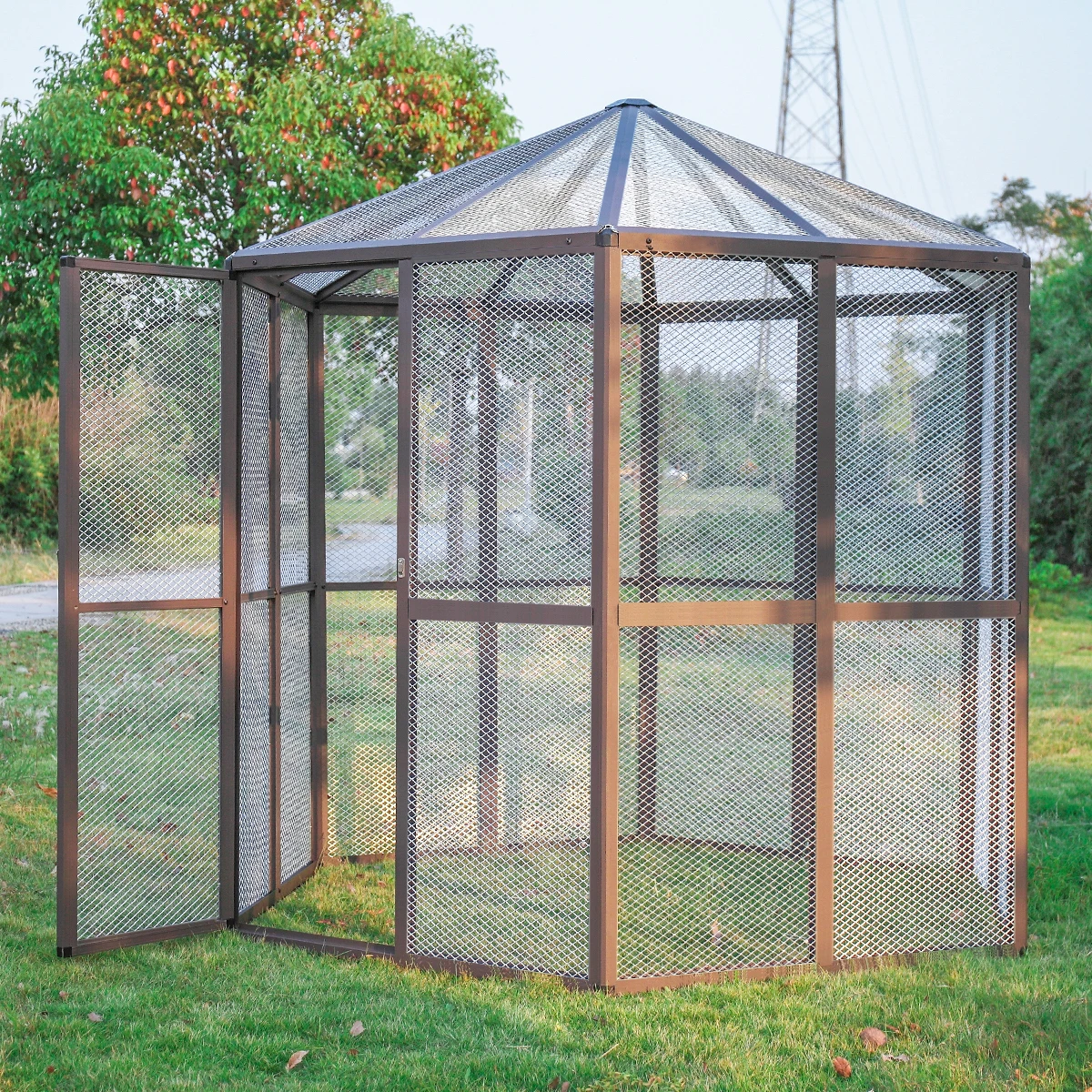 Для большой клетки для птиц попугая дом кокатиел Ара Финча Железная проволока Walk