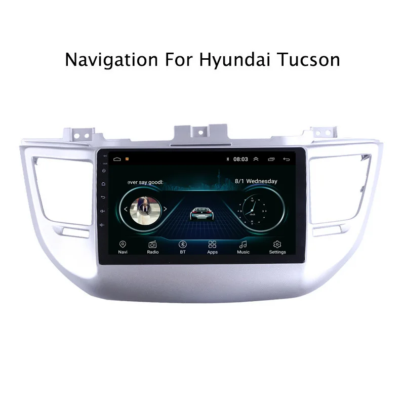 9 &quot2.5D Android 8 1 автомобильный DVD gps плеер для hyundai Tucson Автомагнитола стерео головное