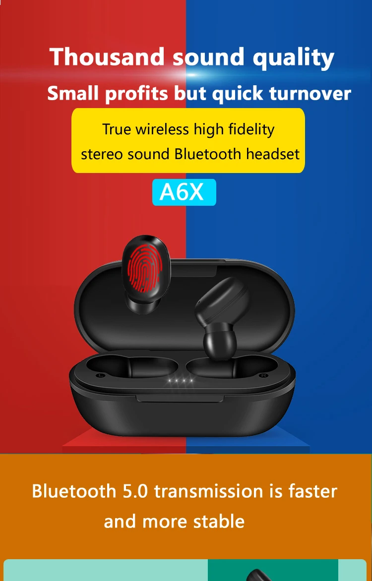 PK GT1 Smart touch contol wrieless наушники Bluetooth 5,0 8D стерео гарнитура микрофон спортивные наушники коробка водонепроницаемый с внешним аккумулятором