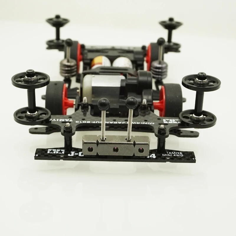УГЛЕРОДНЫЙ передний и задний роликовый разрывной демпфер self made Tamiya mini 4WD полная