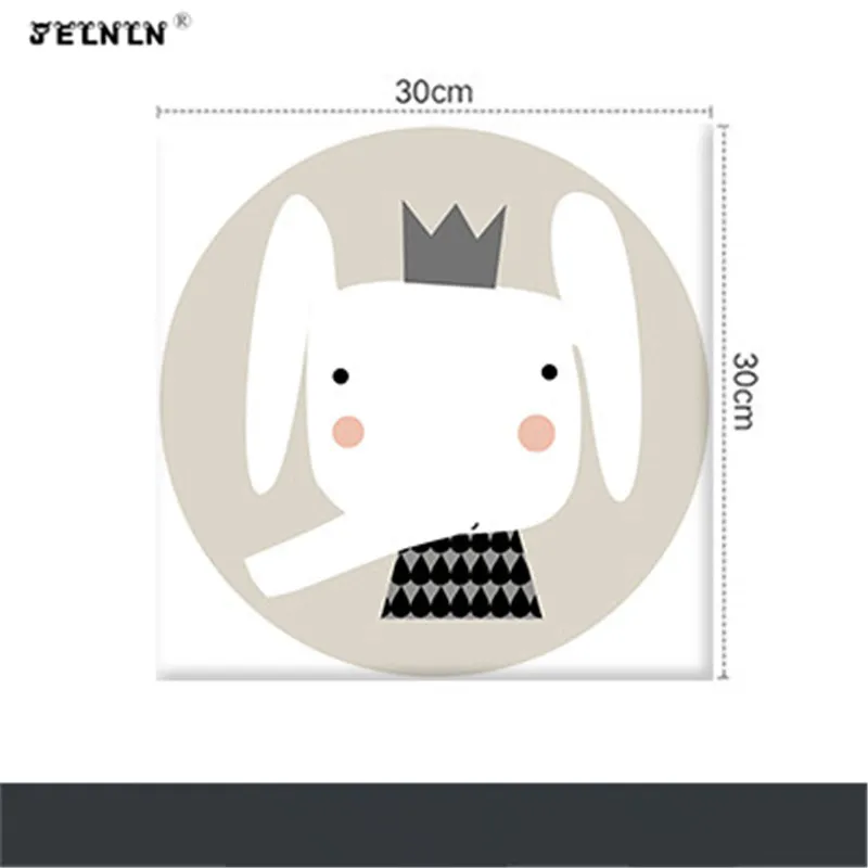 

European fruit pattern kids room anti-collision soft bag 3d stereo kindergarten wall tatami bed around cartoon wall stickers