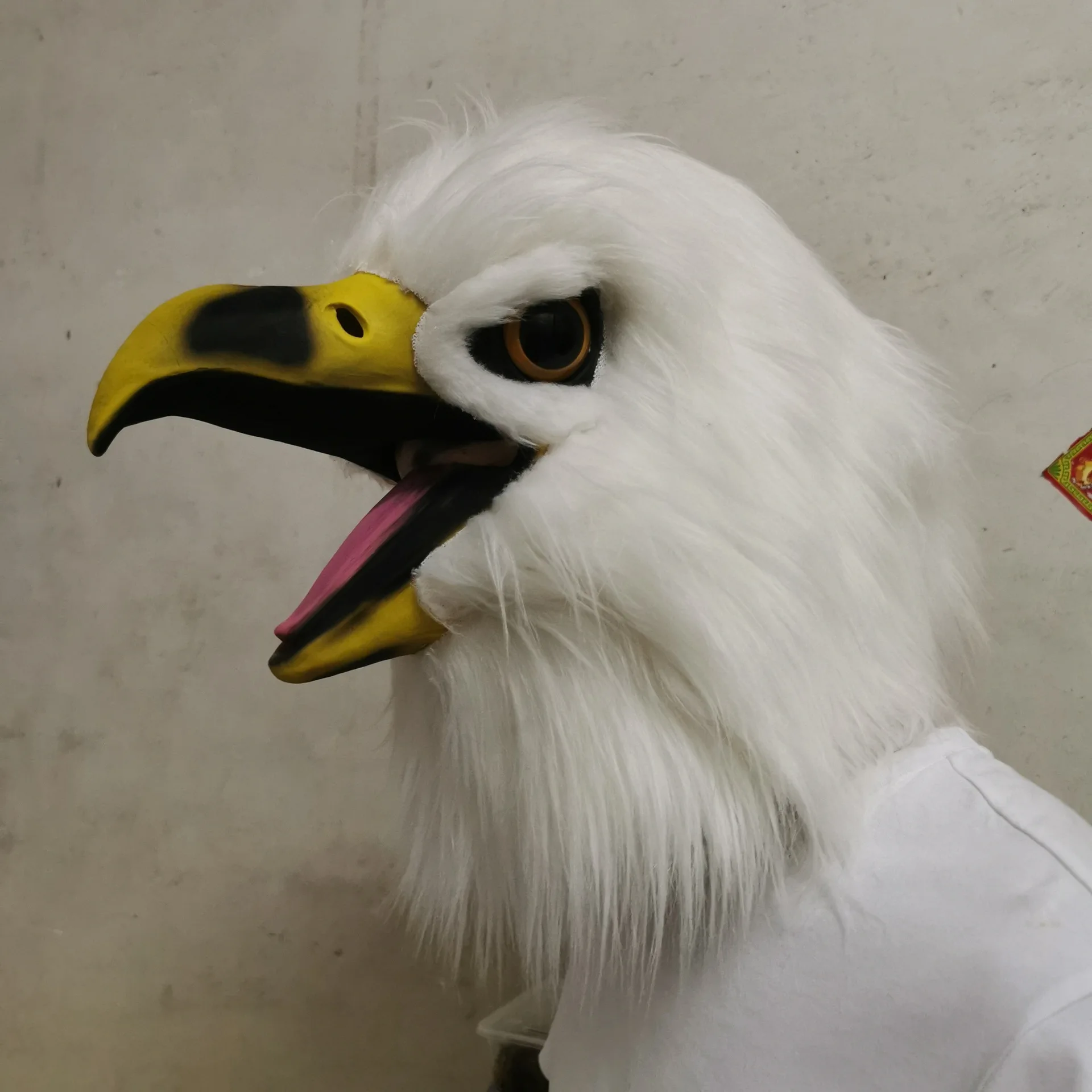 

Bald Eagle Halloween Party Masks Simulation Animal Funny Halloween Christmas Cosplay Party Face Masks mascarilla reutilizable