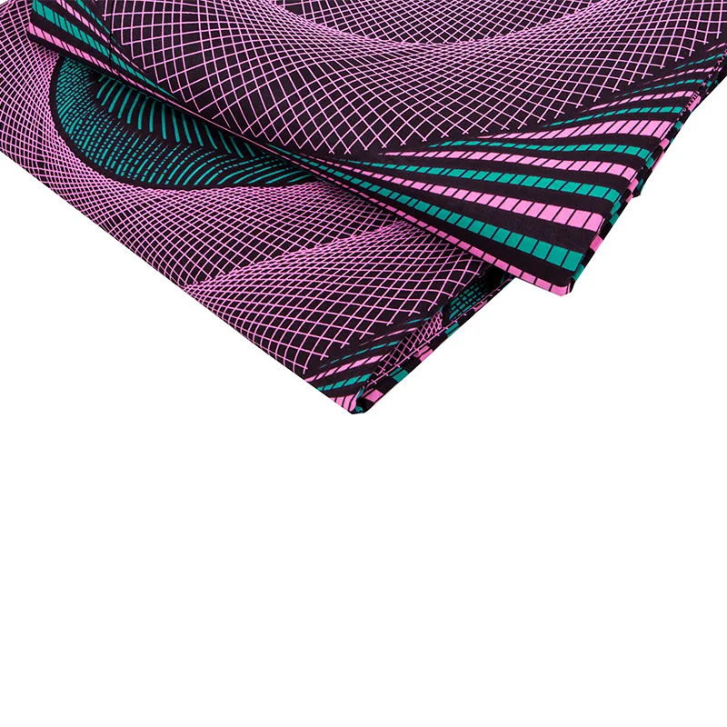 Супер настоящая нигерийская восковая печать Тюль Анкара ткань африканский