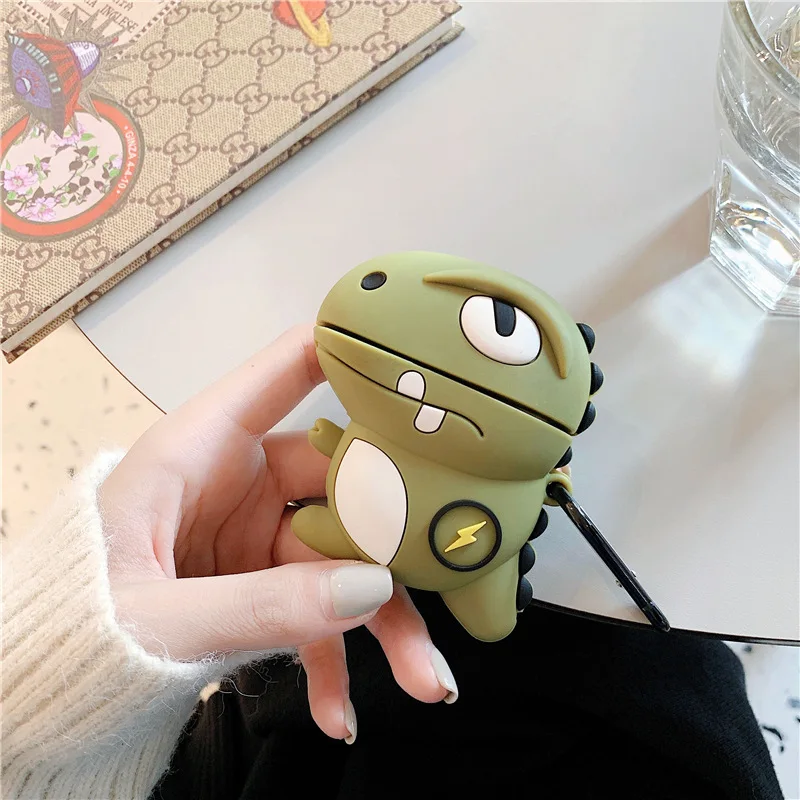 

For Airpods 3 Case,Lightning Tyrannosaurus Case For Airpods Pro/Airpods 1/2/Airpods 3 Generation Case 2021