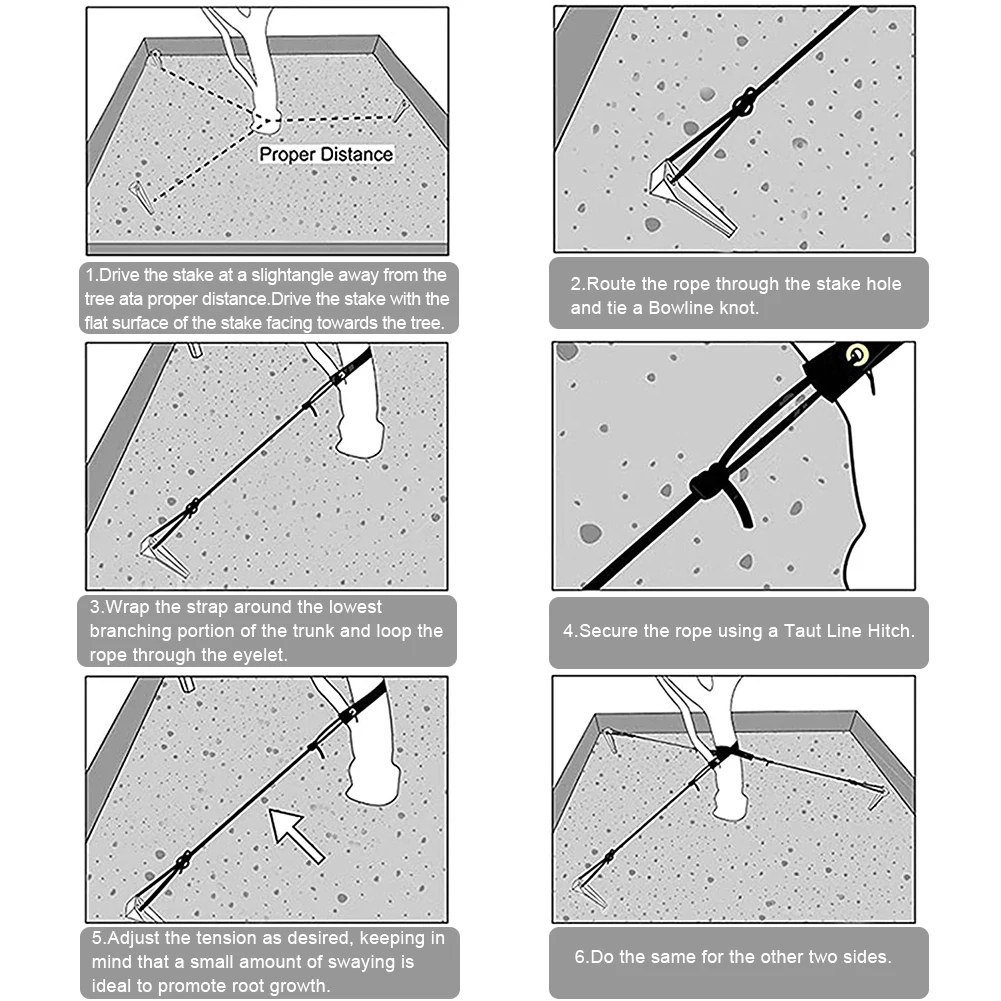

Greenhouse Garden Yard Tree Staking Kit Plant Support Anchors 12Inch Tree Staking Stump Easy Install Fixation Farm Tool