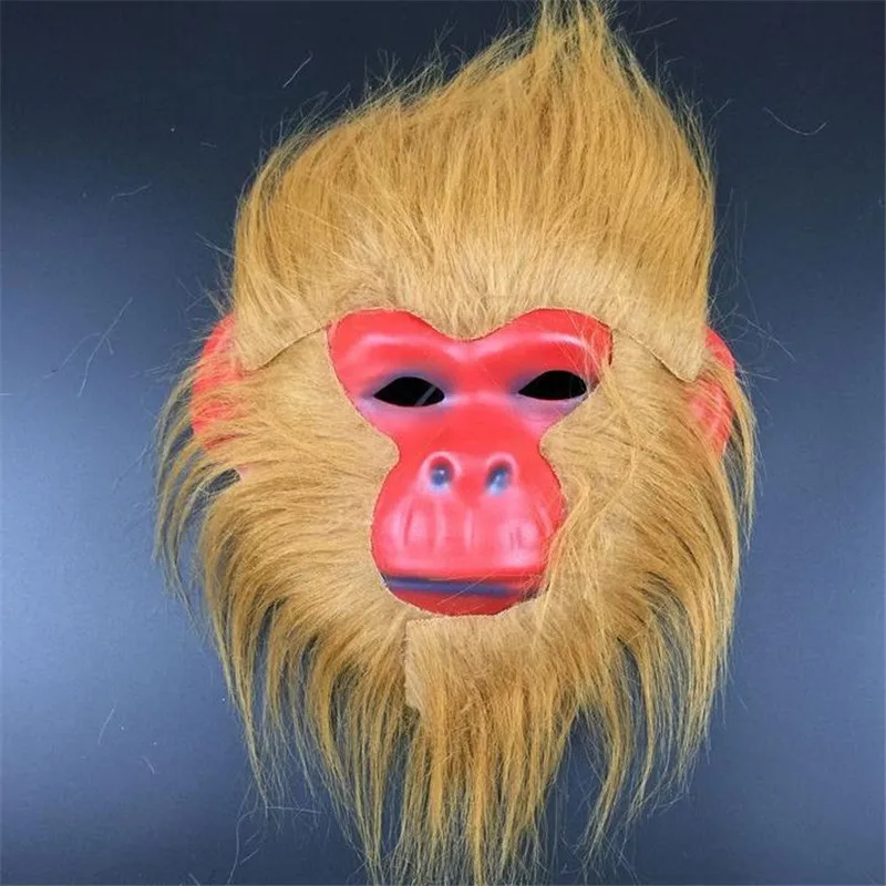 Маска для косплея на Хэллоуин новый костюм Реалистичная меховая грива латексная