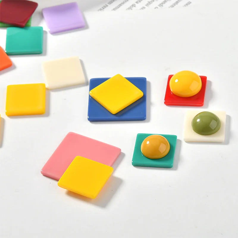 10 шт. акриловые серьги-гвоздики ручной работы 27 мм | Украшения и аксессуары