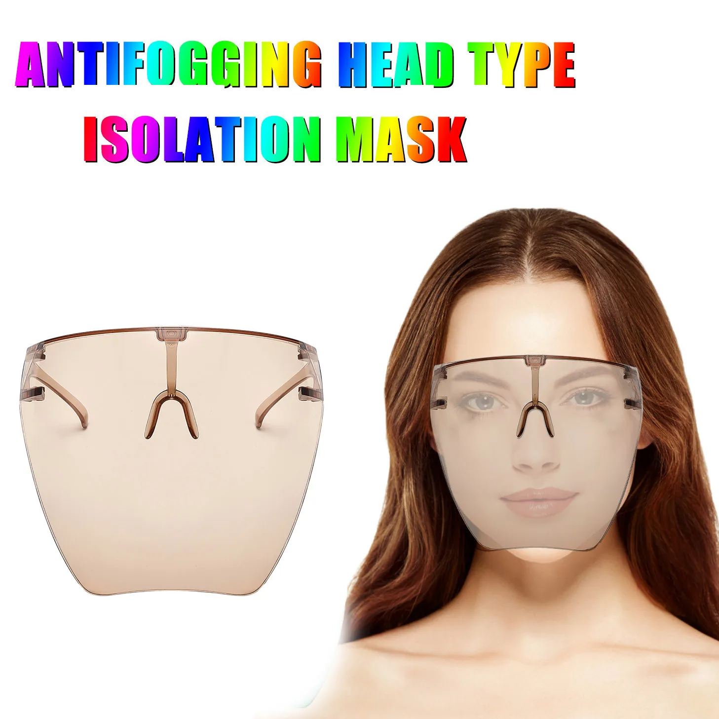 

Transparent Face Shield Mask For Women Eaeyswear Full Face Masks Plastic Transparent Shield Reusable Face-mask No Decoration