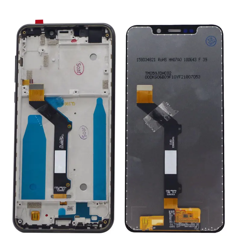 ЖК дисплей для Motorola Moto One с дигитайзером в сборе 1 2 5 2|Экраны мобильных телефонов| |