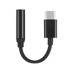 Кабель с разъемами типа C и 3,5 ММ Наушники Кабель-адаптер usb 3,1 типа C USB-C Мужской до 3,5 с разъемом подачи внешнего сигнала AUX со штекера на гнездо для Xiaomi Samsung