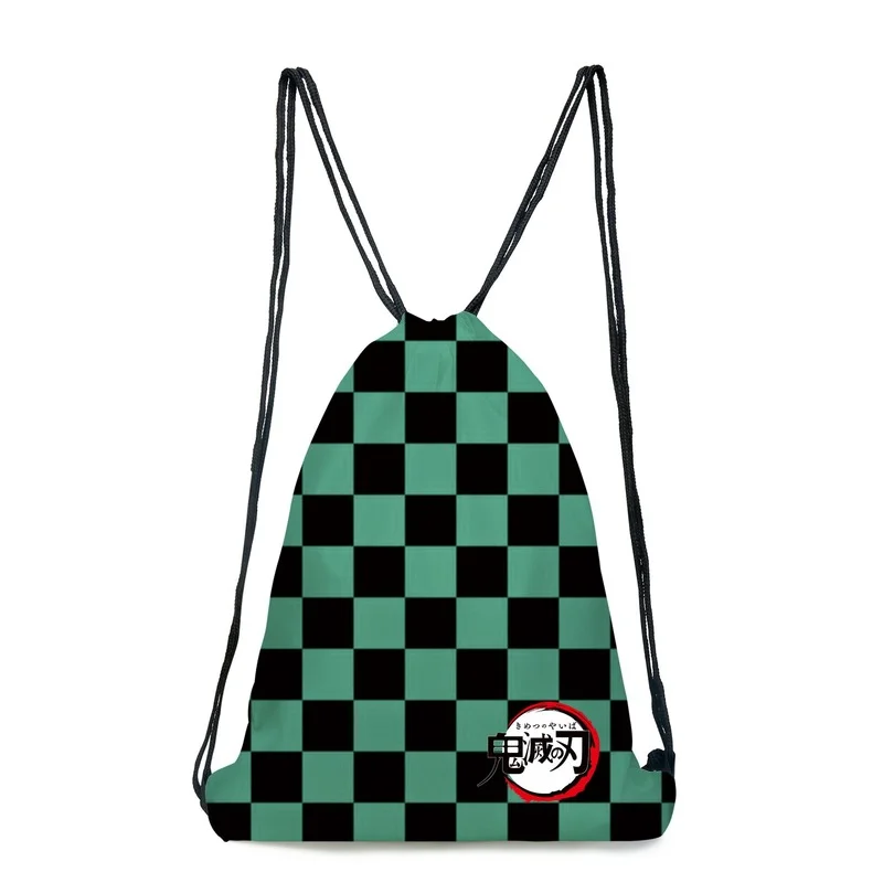 Рюкзак для косплея из аниме рассекающий демонов карманная сумка на шнурке камадо