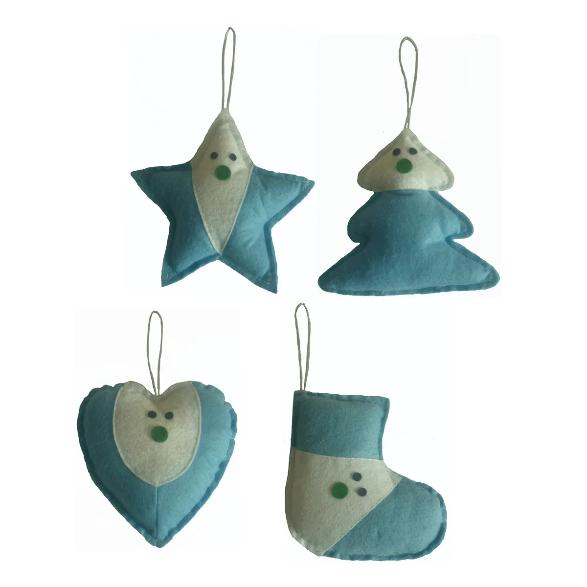 Christmas Tree decorations for home Cute Pendant Peach Heart Five-pointed Star Toy D3096 | Игрушки и хобби