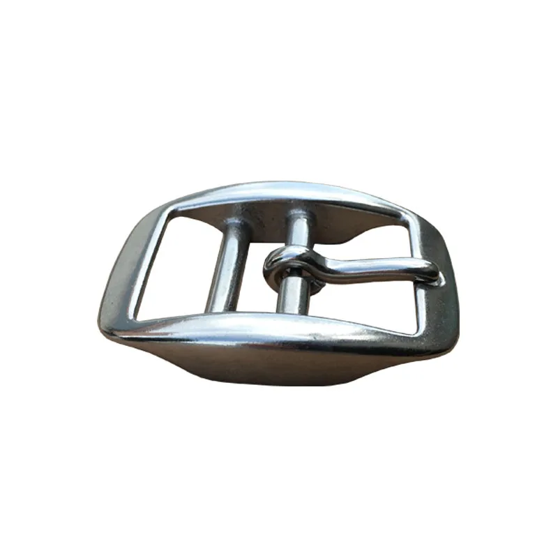 50 шт. в партии пряжка с лямкой на шее из нержавеющей стали для седла 17 мм кожаная