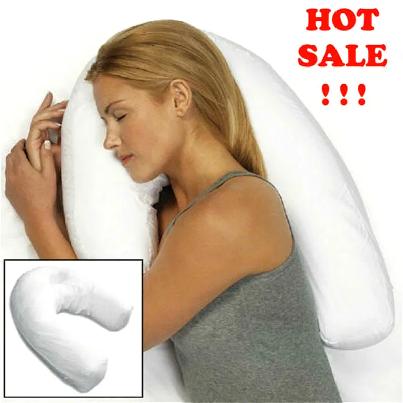 Ортопедическая U-образная подушка для сна поддержка спины и шеи ортопедическая