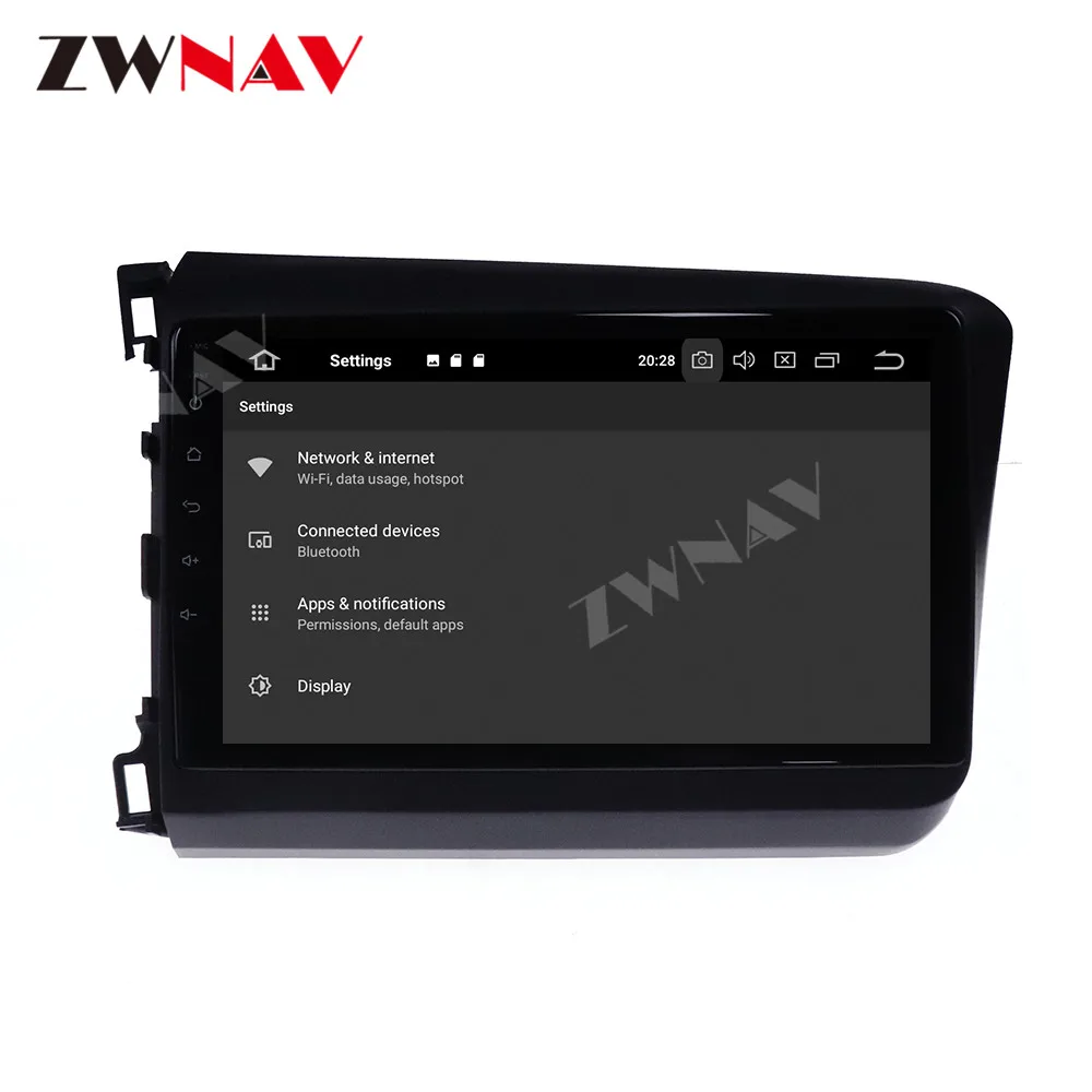 

Android 10.0 64G Car DVD Player GPS Navigation For Honda Civic 9 2011-2015 Car Auto Radio Stereo Multimedia Player HeadUnit